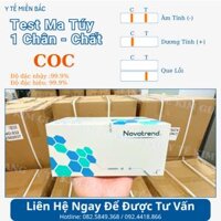 Que test ma túy 1 chân chất COC Novatrend – Phát hiện Cocaine/Benzoylecgonine nhanh & rõ