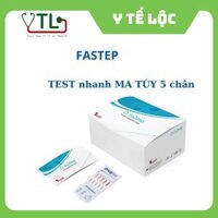 Que TEST nhanh Ma Túy Tổng Hợp  5 chân FASTEP - USA chính xác 99,99% MD-U55 ( MET300/THC50/MDMA300/MOP300/KET300 )