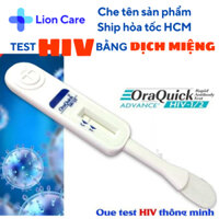 Que test thử HIV bằng dịch miệng oraquick hàng USA giao hỏa tốc HCM MS 04