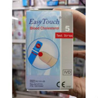 Que test thử mỡ máu cholesterol cho máy easytouch Gcu Et 322