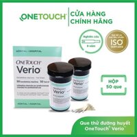 Que thử của máy đo đường huyết Johnson & Johnson OneTouch Verio Pro Plus (50 que)