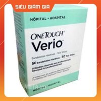 Que thử của máy đo đường huyết Johnson & Johnson OneTouch Verio Pro Plus (50 que)