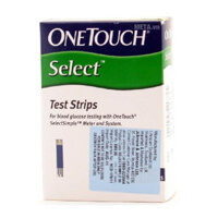 Que thử của máy đo đường huyết OneTouch Select Simple (10 que)
