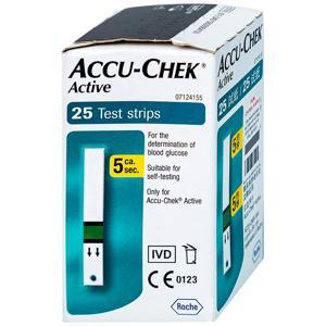 Que thử đường huyết Accu-check Active (25 que)