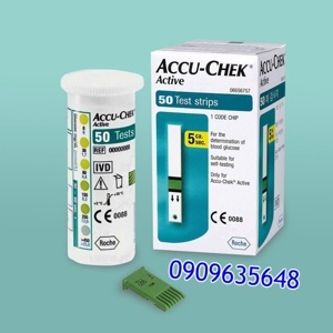 Que thử đường huyết Roche Accu-Chek Active 50