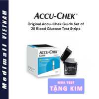 Que thử đường huyết Accu Chek Guide - 25 Test | 50 Test