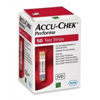 Que Thử Đường Huyết Accu Chek Performa 50 Que