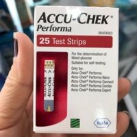 Que thử đường huyết Accu-chek Performa 25-50 que