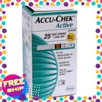 Que thử đường huyết Accu Chek active