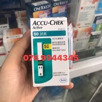 Que thử đường huyết Accu-chek Active (date mới nhất)