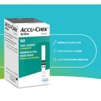 Que thử đường huyết Accu-chek Active 50que