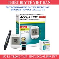 QUE THỬ ĐƯỜNG HUYẾT ACCU CHEK INSTANT - MÁY ĐO ĐƯỜNG HUYẾT ACCU CHEK INSTANT