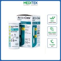 Que thử đường huyết Accu Chek Active hộp/25 test