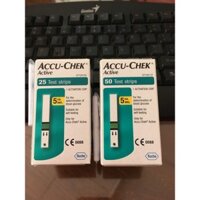 Que thử đường huyết AccuCheck Active 25/50 que