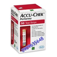 Que thử đường huyết Accuchek performa 50 và 25 que