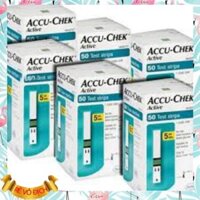 QUE THỬ ĐƯỜNG HUYẾT ACCUCHEK ACTIVE (50 QUE/HỘP)