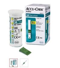 Que thử đường huyết Accuchek Active 50 que