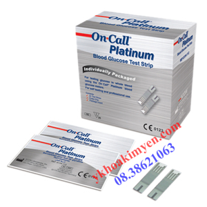 Que thử đường huyết Acon On-Call Platinum Blood Glucose Test Strips