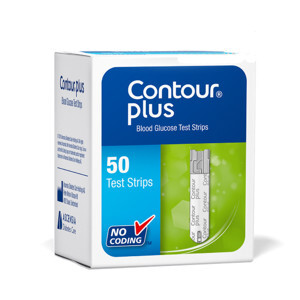 Que thử đường huyết Bayer Contour Plus 50