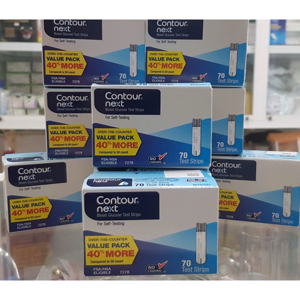 Que thử đường huyết Bayer Contour Next