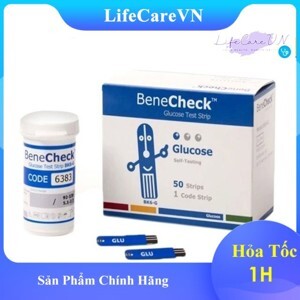 Que thử đường huyết Benecheck Plus 50