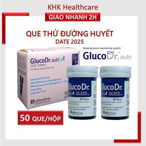 Que thử đường huyết Gluco Dr Auto (50 que)
