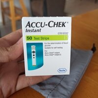 Que Thử Đường Huyết Máy Accu-chek Instant - Hộp 50 Que