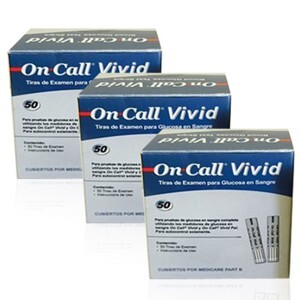 Que thử đường huyết On Call Vivid