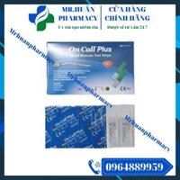 Que thử đường huyết On Call Plus (Hộp 25 que) – Dùng với máy đo đường huyết On Call Plus/EZ II