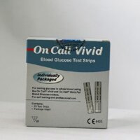 Que thử đường huyết Oncall Vivid hộp 25 test