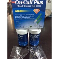 Que thử đường huyết Oncall plus lọ 25que