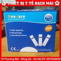 Que Thử Đường Huyết One Care [Hộp 50que]