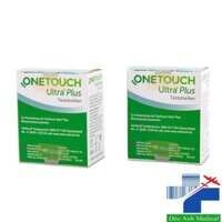 Que thử đường huyết Onetouch Ultra Plus Hộp 25