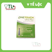 Que thử đường huyết Onetouch Ultra Plus Flex lọ 25 que