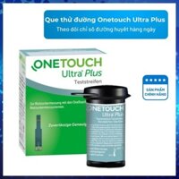 Que thử đường huyết Onetouch Ultra Plus lọ 25 que