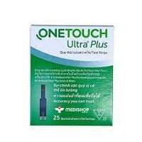 Que thử đường huyết ONETOUCH Ultra Plus ( 25 que )