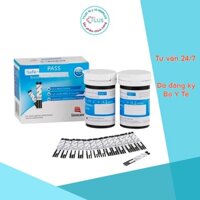 Que Thử Đường Huyết Safe Accu SINOCARE (50 que) có kèm kim chích