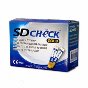 Que thử đường huyết SD Check Gold