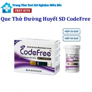 Que thử đường huyết SD Codefree - 50 que