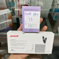 Que thử đường huyết Yuwell 710, 301, 582, 586 - Combo 50 que + 50 kim