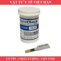 QUE THỬ GLUCOSE CHO MÁY ĐO BENECHECK 3 IN 1 ( HỘP 10 QUE - 25 QUE - 50 QUE ) - NHẬP KHẨU TỪ ĐÀI LOAN