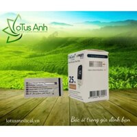 QUE THỬ GLUCOSE (ĐƯỜNG HUYẾT) HỘP 25 QUE CHO MÁY ĐO ĐA NĂNG 5IN1 FC-M168