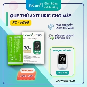Que thử Lactate hộp 10 que cho máy đo đa thông số 5 trong 1 FC-M168