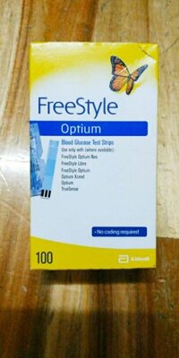 Que Thử Máy Đo Đường Huyết FreeStyle Optium