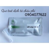 Que Thử Nhanh Dịch Tả  Heo,lợn Châu Phi (ASFV Ag Rapid Test Card) 🐖🐖🐖