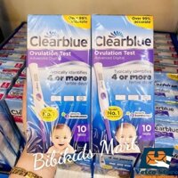 Que Thử Rụng Trứng clear blue điện tử Úc