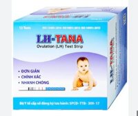 Que thử rụng trứng LH – Tana hỗ trợ sinh con theo ý muốn hoặc ngừa thai hiệu quả (12 que)