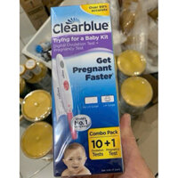 Que thử rụng trứng, thử thai Clearblue