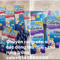 Que thử thai - Que thử rụng trứng Clearblue