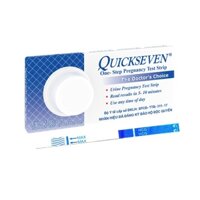 Que thử thai Quickseven sớm 7 ngày nhanh che tên giao hàng
